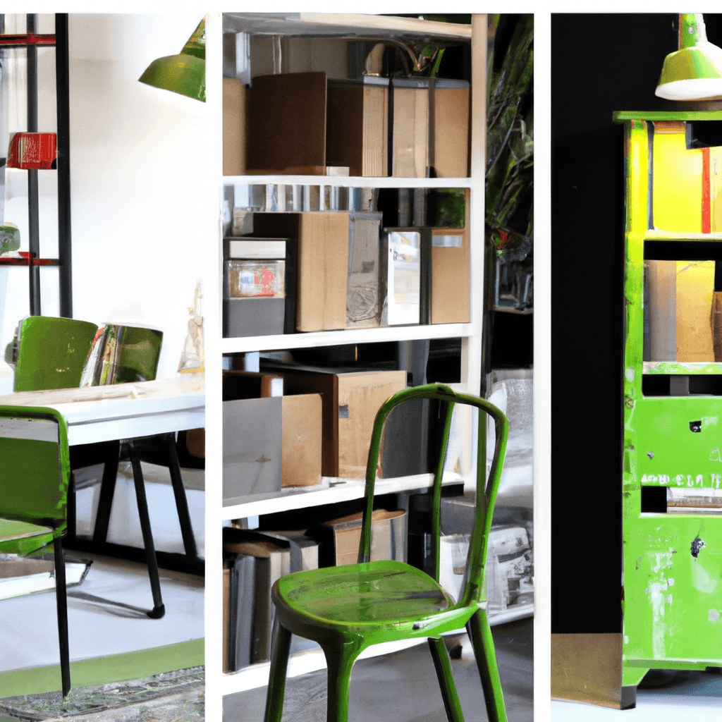 “6 conseils pour maximiser l’espace et la fonctionnalité de votre atelier avec des meubles multifonctionnels en métal et en couleur vert forêt”
