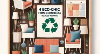 “4 Astuces Déco Éco-chic avec Mobilier Recyclé !”
