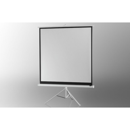 Projection screen on foot ceiling Economy 133 x 133 cm - White Edition - image 12006