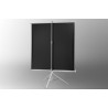 Projection screen on foot ceiling Economy 133 x 133 cm - White Edition - image 12007