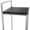 Hocker schlankes Design LOIRET halbes Maximum (schwarz) - image 16098