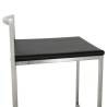 Hocker schlankes Design LOIRET halbes Maximum (schwarz) - image 16099