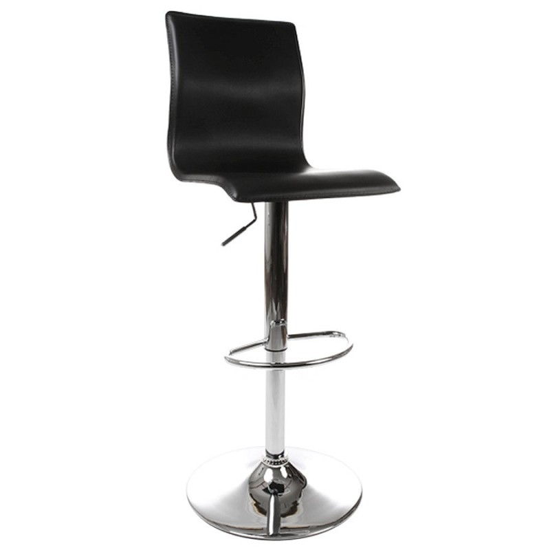 Bar stool MARNE rotary and adjustable (black) - image 16554