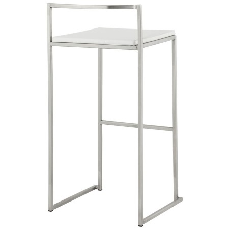 Bar stool design square DORDOE (white) - image 16634