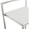 Bar stool design square DORDOE (white) - image 16636