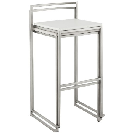 Bar stool design square DORDOE (white) - image 16643