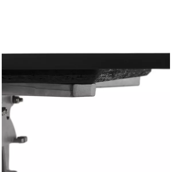 Square table top VERA polymer (60cmX60cmX3cm) (black) - image 17413