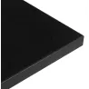 LEA table top square laminate wood large model (70cmX70cmX2cm) (black) - image 17606