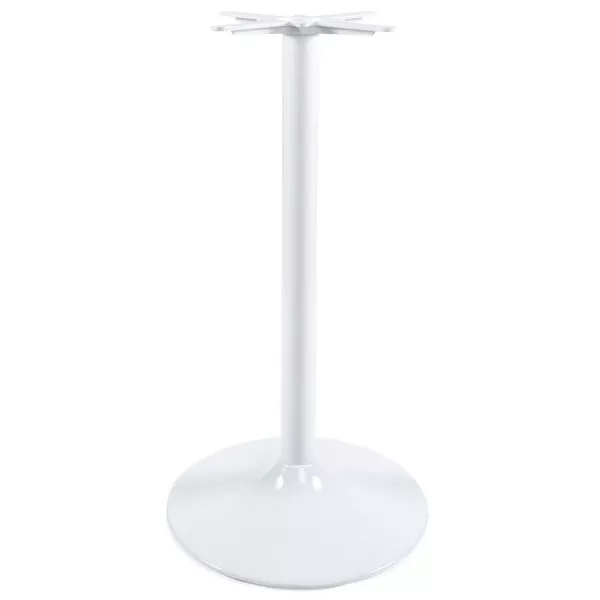 Round Table leg WIND without the tray of metal (60cmX60cmX110cm) (white) - image 17619