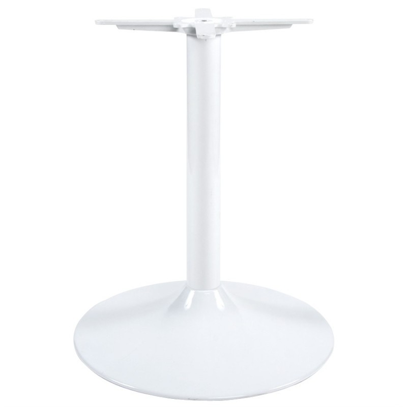 Soporte de mesa WIND redondo sin bandeja en metal (60cmX60cmX75cm) (blanco) - image 17621