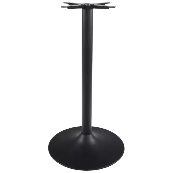 Soporte de mesa WIND redondo sin bandeja en metal (60cmX60cmX110cm) (negro) - image 17623