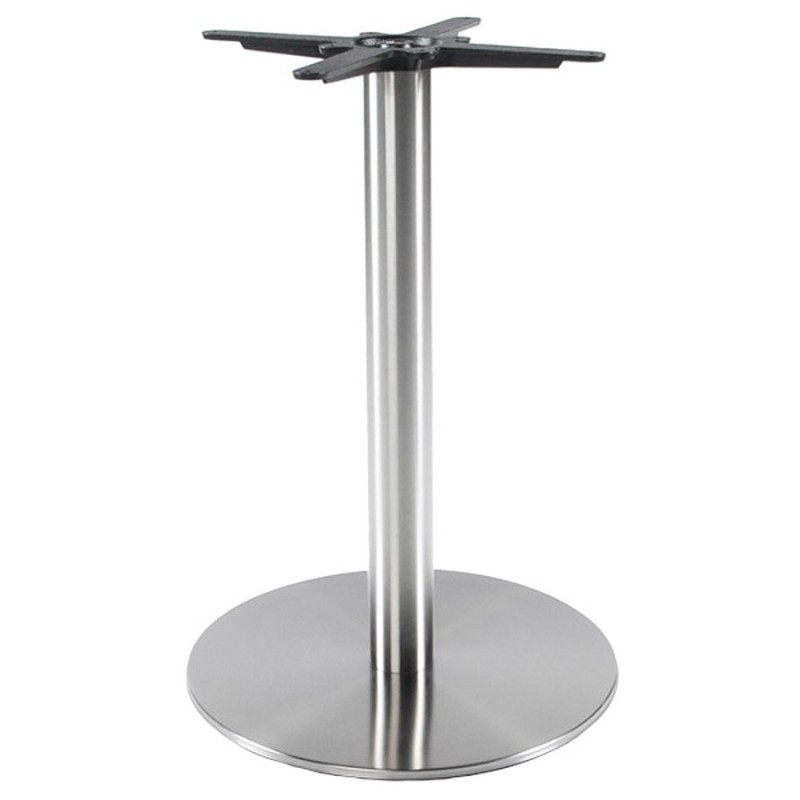 Soporte de mesa WIND redondo sin bandeja en metal (50cmX50cmX75cm) (acero) - image 17665