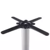 Round Table leg BIZ metal (40cmX40cmX44cm) (steel) to associate with Support And Table Legs With Armrests For More Comfort