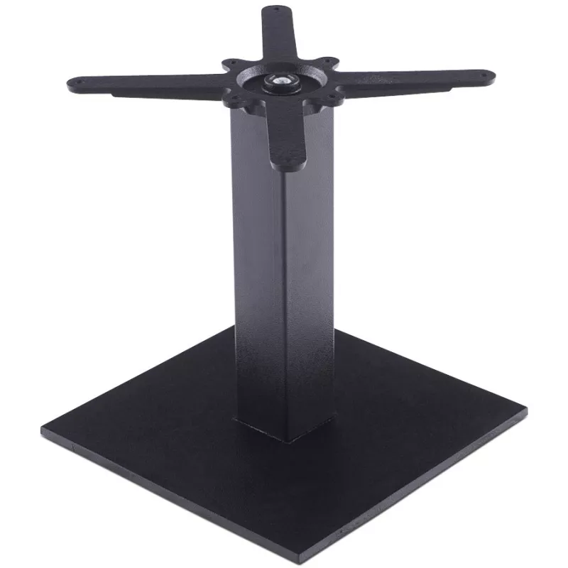 Square table leg BIZ metal (39cmX39cmX44cm) (black) - image 17688