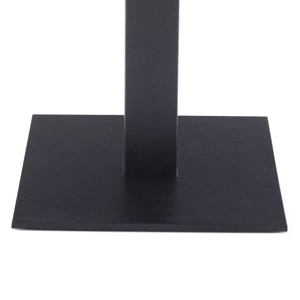 Square table leg BIZ metal (39cmX39cmX44cm) (black) - image 17693