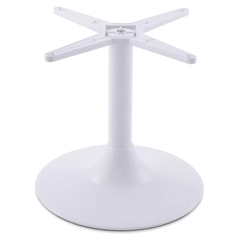 Square table leg AZUR metal (43cmX43cmX44cm) (white) - image 17694