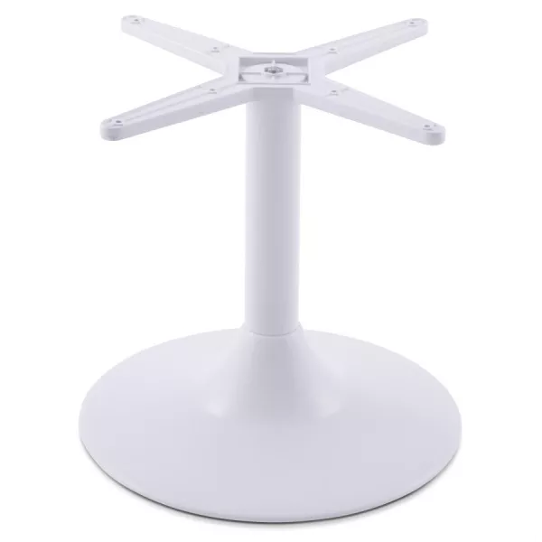 Square table leg AZUR metal (43cmX43cmX44cm) (white) - image 17694