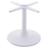 Square table leg AZUR metal (43cmX43cmX44cm) (white) - image 17694