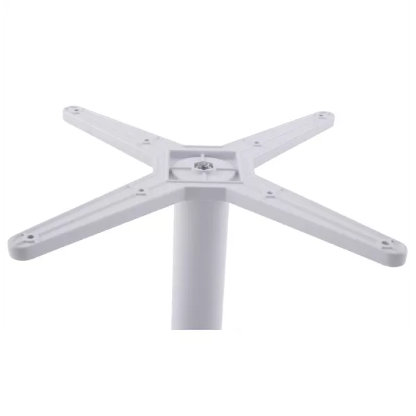 Square table leg AZUR metal (43cmX43cmX44cm) (white) - image 17695