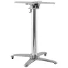 Table leg JANE shape Cross aluminium (62cmX62cmX74cm) - image 17716