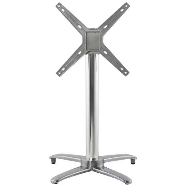 Table leg JANE shape Cross aluminium (62cmX62cmX74cm) - image 17719