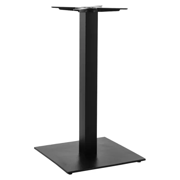 Square metal table leg PARY (50cmX50cmX90cm) (black) - image 17773