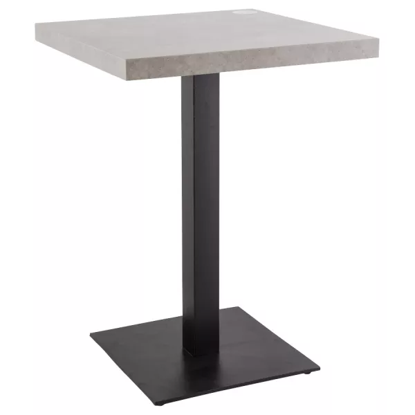 Square metal table leg PARY (50cmX50cmX90cm) (black) - image 17784