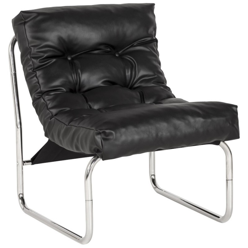 Fauteuil lounge SEINE en polyuréthane (noir) - image 18292