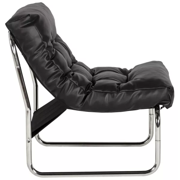 Armchair lounge SEINE in polyurethane (black) - image 18294