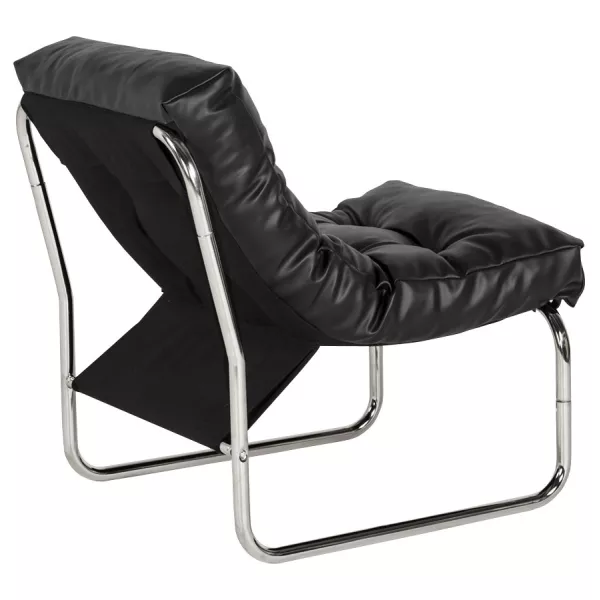 Armchair lounge SEINE in polyurethane (black) - image 18295