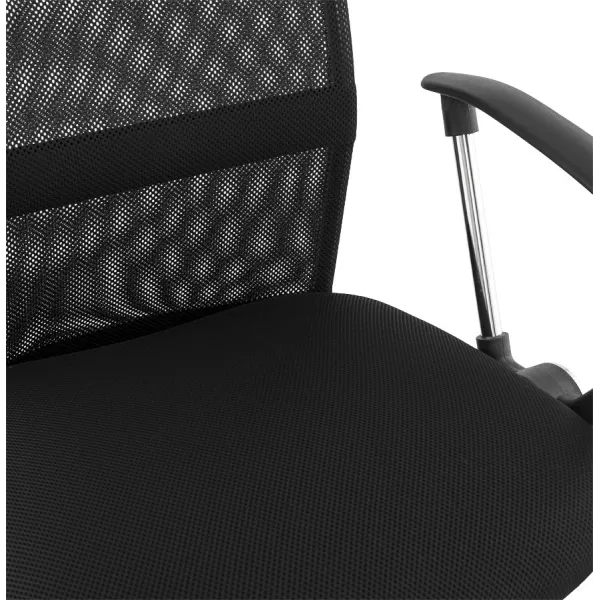 Fauteuil de bureau CORDON (réglable) en textile (noir) - image 18518