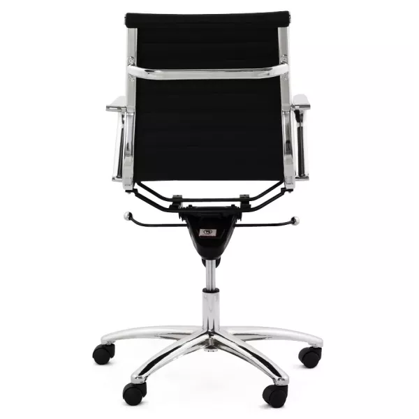 COURIS rotary office armchair in polyurethane (black) - image 18550