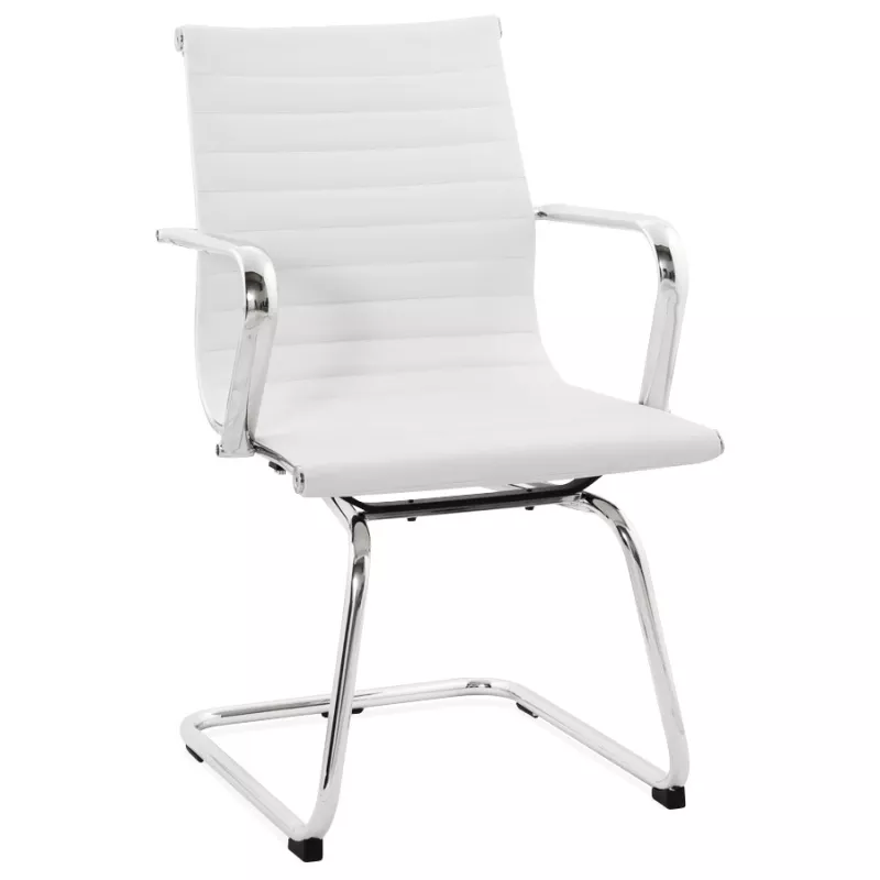 Office armchair COUROL in polyurethane (white) - image 18566