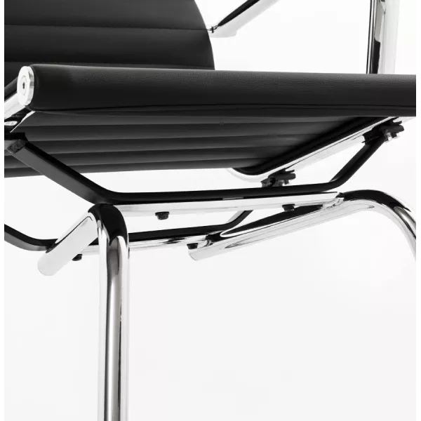 Office armchair COUROL in polyurethane (black) - image 18596