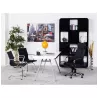 Office armchair COUROL in polyurethane (black) - image 18600