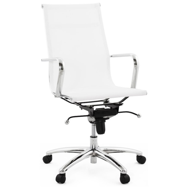 Fauteuil de bureau CRAVE en textile (blanc) - image 18619