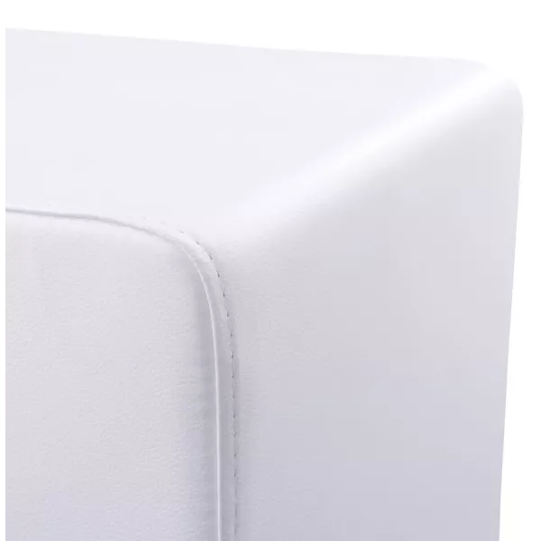 Pouffe square CAILLE in polyurethane (white) - image 18654