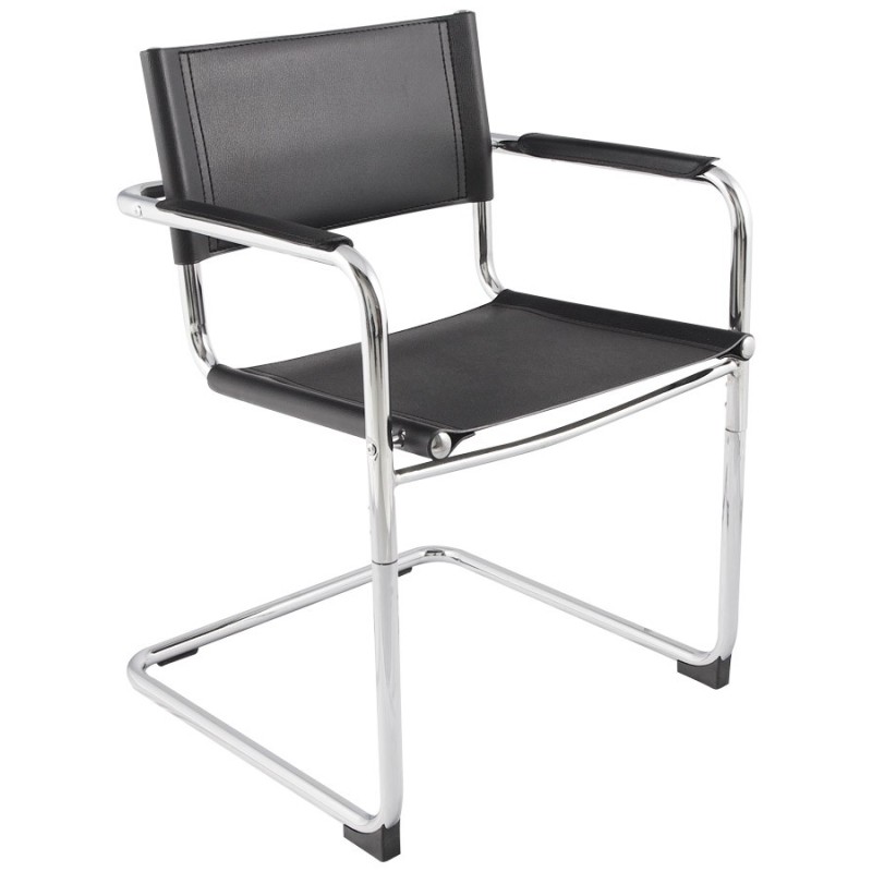 Design office chair TAHITI (black) to associate with Chairs With Armrests For More Comfort