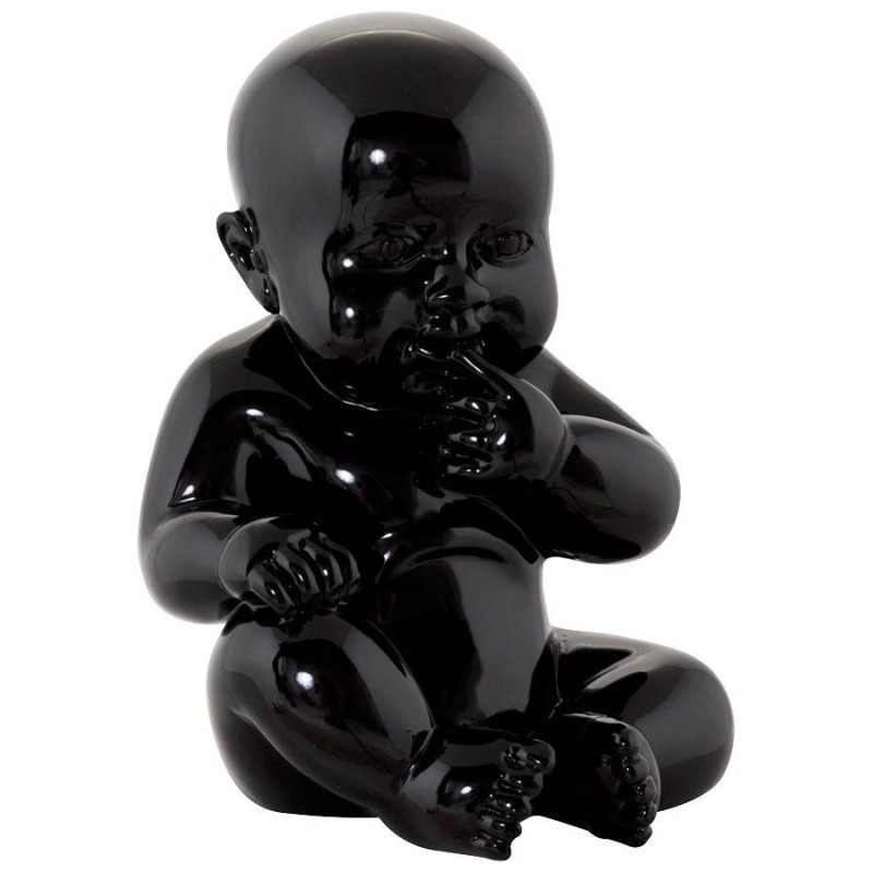 Statuette form baby KISSOUS fiberglass (black) - image 20292