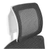 Ergonomic design office BAHAMAS (black) fabric armchair to associate with Vintage Office Chairs For A Retro Touch