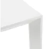 Design table with 2 extensions MACY (white) painted wood - image 21298