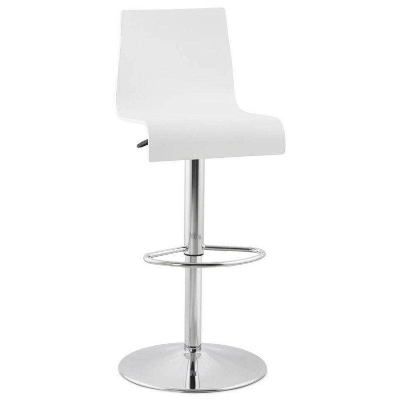 Design bar Venice (white) wooden stool - image 22318