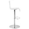 Tabouret de bar design VENISE en bois (blanc) - image 22320