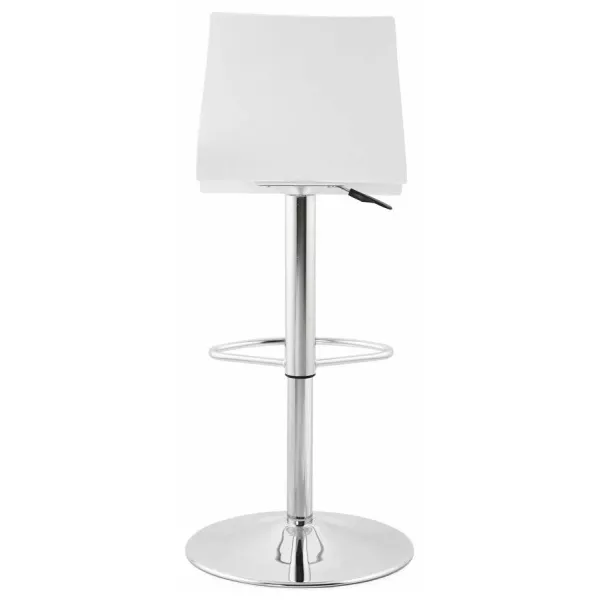 Tabouret de bar design VENISE en bois (blanc) - image 22322