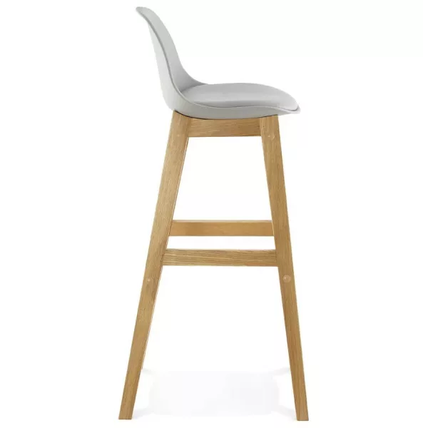 Design bar stool FLORENCE (gray) - image 22455