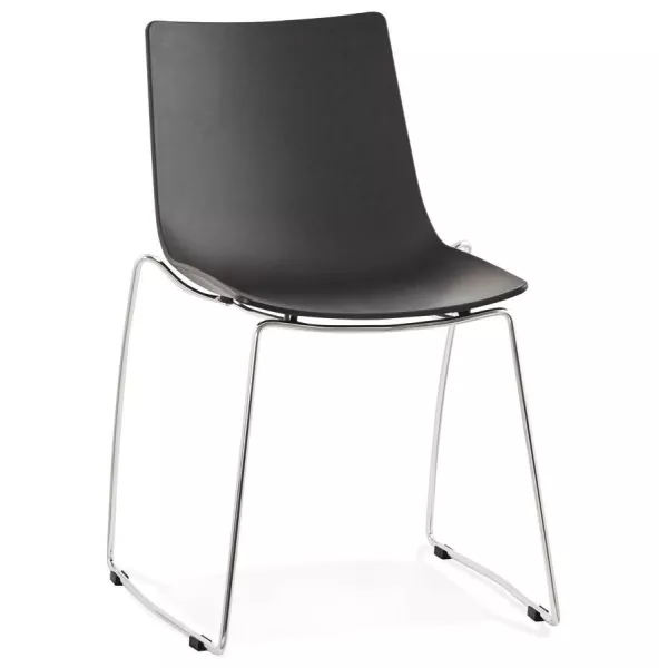 Design chair and modern NAPLES (black) - image 22699