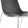 Design chair and modern NAPLES (black) - image 22707