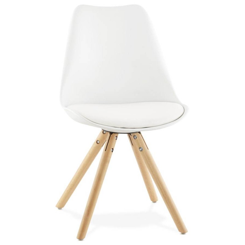 Sedia moderna stile scandinavo NORDICA (bianco) - image 22793