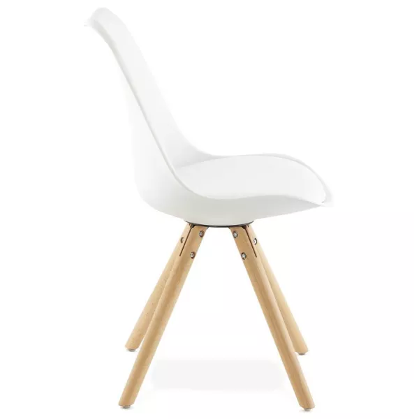 Modern Chair style Scandinavian NORDICA (white) - image 22795