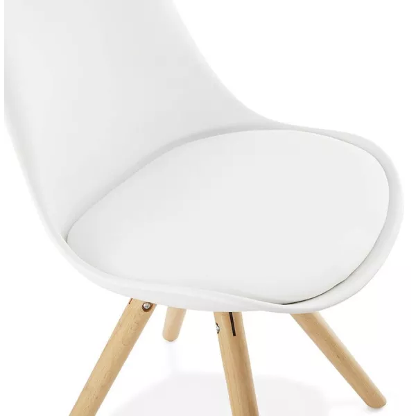 Modern Chair style Scandinavian NORDICA (white) - image 22798